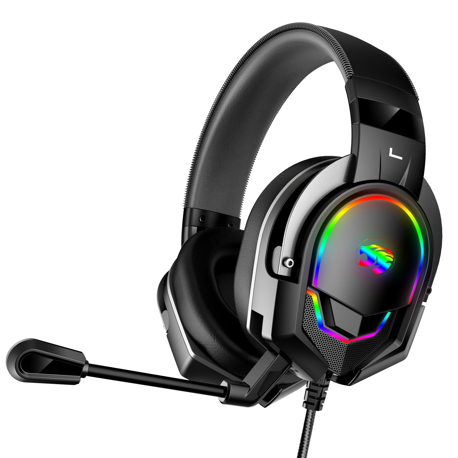 IMYB A88 Kablet Over-Ear E-sportshovedtelefon Tung bas RGB LED Light Gaming Headset IMYB A88 Kablet Over-Ear E-sportshovedtelefon Tung bas RGB LED Light Gaming Headset